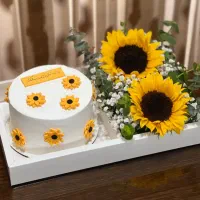 کیک تولد ،کوکی، باکس کیک خواستگاری ، باکس گل و کیک