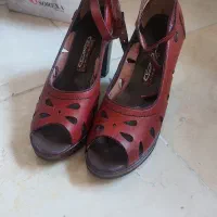 کفش چرم طبیعی سایز ۳۶