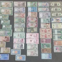 تعدادی اسکناس خارجی