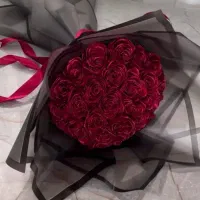 دسته گل روبانی و پروانه‌ای