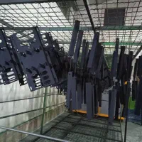 خدمات رنگ کوره ای الکترواستاتیک، پودری (کوره بزرگ)