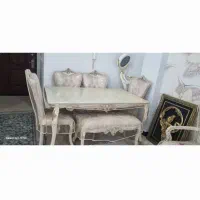 میز غذا خوری همراه با سرویس خواب