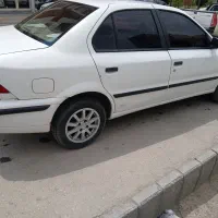 سمند مدل ۸۸ به رنگ سفید بازدید عجب شیر