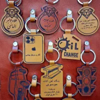 تولید جا کلیدی تبلیغاتی چرم
