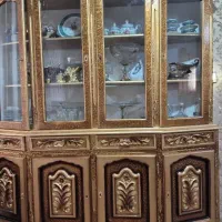 بوفه چوب راش چهار درب