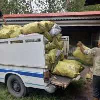 راننده نیسان جهت پخش ذغال
