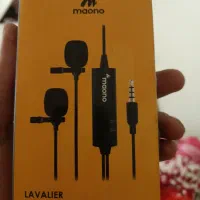 میکروفون یقه‌ای Maono AU-200 دو نفره، سالم و کامل