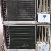 کولر گازی پنجره ای مشابه نو گاز فابریک لوله قرمز