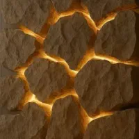 دکوراسیون داخلی سنگ و صخره میکروسمنت