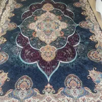 فرش نه متری سورمه ای