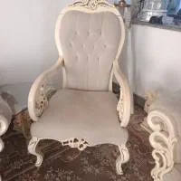 سلام مبل هفت نفره بامیزعسلی