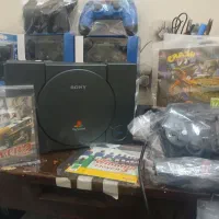 کنسول سونی ۱ ps1 درحد آکبند رنگ مشکی کمیاب