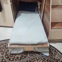 تختواب دو طبقه کودک همراه میز تحریر