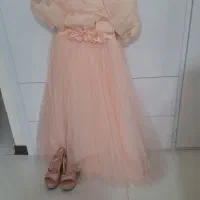 لباس تور دخترانه و کفش