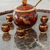 پانچ ولیوان ۹پارچه اصل چک بوهمیااگرمن