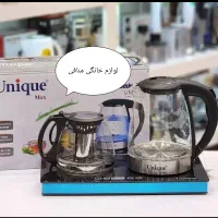 چای ساز روهمی و کنارهمی لمسی یونیک