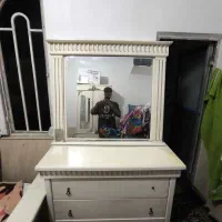 تختخواب دونفره به همراه پاتختی و دراور