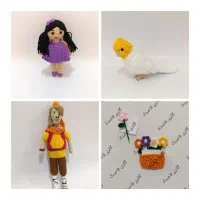 عروسک دستبافت