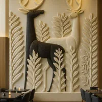 گچبری مدرن ، نقش برجسته ،میکروسمنت،صخره