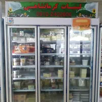 یخچال خریدار یخچال ایستاده بستنی نوشابه سالم سوخته
