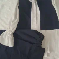شومیز شلوار وست پیراهن سرهمی دخترانه