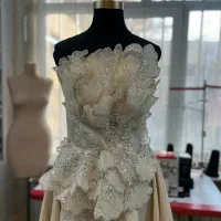 سفارش دوخت لباس مجلسی مزون دوز