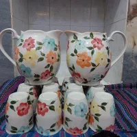 دو دست پارچ ولیوان سرامیکی درحدنو