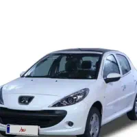 پژو ۲۰۷ TU5 پانورما سقف شیشه دنده ای صفر ۱۴۰۵