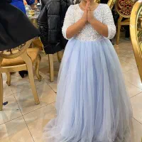 لباس مجلسی برای ۷ الی ۸ سال دخترانه