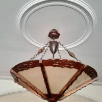 لوستر چوبی