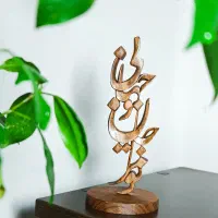 استند رو میزی چوبی دستساز