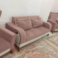 مبل نیم ست چوبی