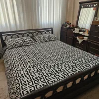 تخت چوبی دو نفره