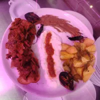 گریل کار.سالاد زن