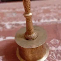 هاون برنجی طرح دار