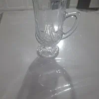 استکان  چای خوری سالم و۶عددقندان