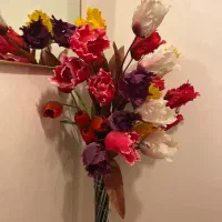 گل م|گل مصنوعی|ارومیه, |دیوار