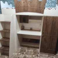 تخت خواب کودک و نوجوان مارک بادریس همراه با تشک