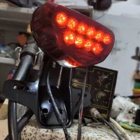 چراغ خطر موتورسیکلت