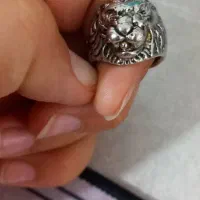 انگشتر طرح شیر