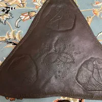 کار  دست و قدیمی چرم گاو میش