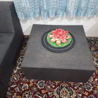 مبل طرح ال چرمی