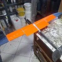 هواپیمای مدل بدنه گلایدر فیبر کربن