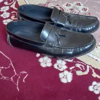 ۴ جفت کفش مردانه چرم در حد نو  یه جفت دخترانه