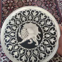 چهار سینی قلم زنی شده به قیمت ۵.۵۰۰