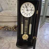 ساعت دیواری خارجی چوبی