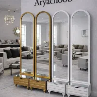 آینه قدی سایز 45*180با فریم  MDF و اقساط شش ماهه