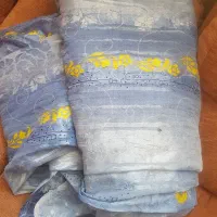 پرده حریر چروک