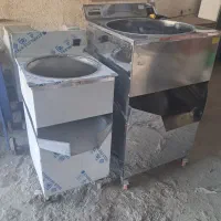دستگاه کانتر همزن آش حلیم صاف کن پاتیل آلومینیوم