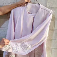 کت و شلوار دستدوز گلدوزی و سنگدوزی